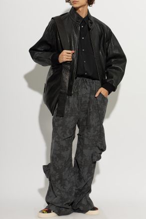 Vivienne Westwood Builder Straight-leg Trousers, Mens, Navy Blue