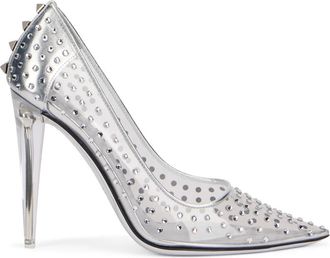 Valentino Garavani Dames, Schoenen, Grijs, Maat: 35 EU