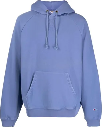 Champion sweater light blue velvet best sale