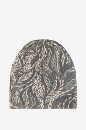 Hemisphere M&uuml;tze aus Kaschmir mit Rankenmotiv