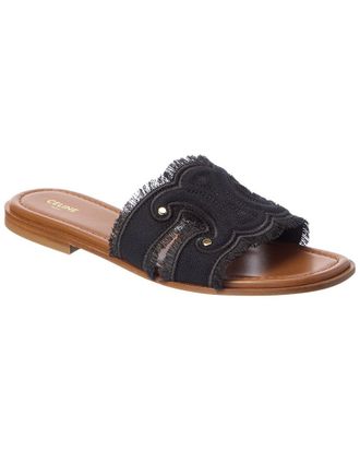 Celine Celine Canvas Sandal