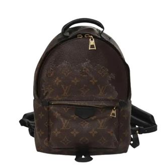 Louis Vuitton Pre-owned Backpacks, female, Brown, Size: ONE SIZE Pre-owned Palm Springs PM Backpack