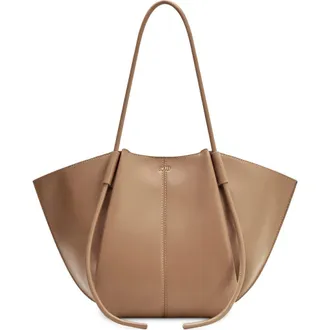 JW PEI Nala Faux Leather Wide Tote in Clay Brown at Nordstrom