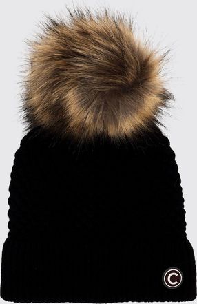 Colmar Berretto beanie in maglia di misto lana e cashmere con pompon