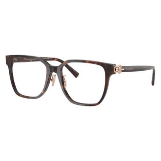 Tiffany & Co. Glasses, unisex, Brown, Size: 53 MM Square Acetate Frame