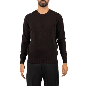 Brooksfield Maglieria Girocollo - - Knitwear - Uomo - Marrone - S