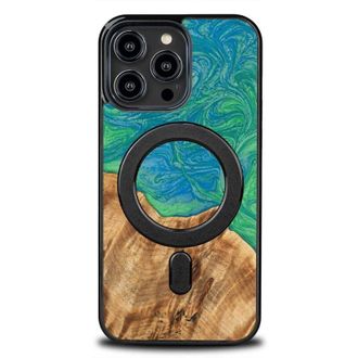 OEM Funda Bewood Unique Para Iphone 15 Pro Max - Neones - Tokio Con Magsafe