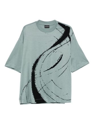 Emporio Armani Cotton Blend T Shirt