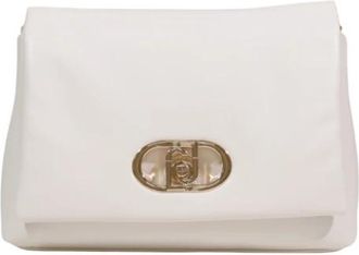 Liu Jo Shoulder Bag met Kettinghengsel - Dames - Schoudertassen - Wit - ONE Size - Tassen