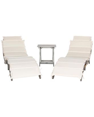 Safavieh Pacifica Outdoor 3Pc Lounge Set
