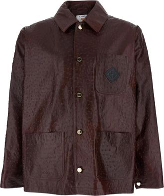 Casablanca Giacca goffrata - Marrone