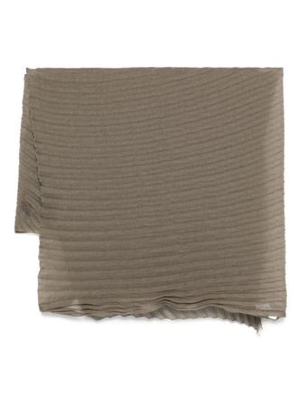 Issey Miyake Pleats Silky Wool Stole Accessories