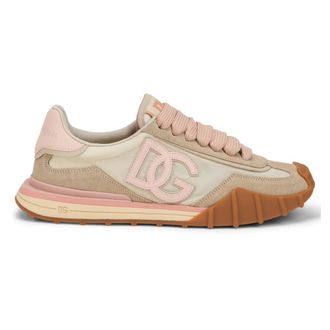 Dolce & Gabbana Sneakers, female, Beige, Size: 11 US DG Athletic Sneaker