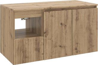 vidaXL Juego De Muebles De Ba&ntilde;o 2 Uds. Roble Artisan Vidaxl