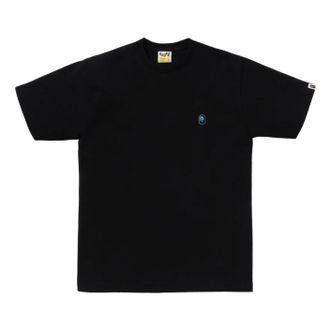 A Bathing Ape Ape Ghost One Point T-Shirt Black 0ZXTEM004101RBKX