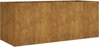 vidaXL Jardinera Acero Corten 200x80x80 Cm Vidaxl