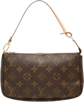 Louis Vuitton Pre-owned Mini Bags, female, Brown, Size: ONE SIZE Pre-owned Canvas louis-vuitton-bags