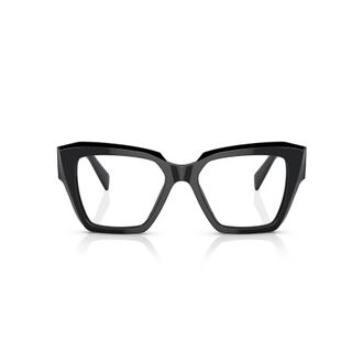 Prada 0pr 09zv Oversized Square Frame Black Acetate Sunglasses