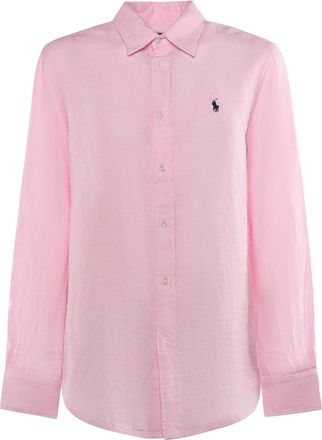 Polo Ralph Lauren Linen Shirt With Logo