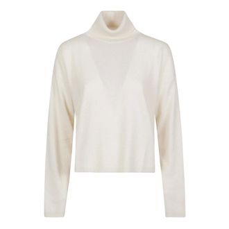 Woolrich Maglione Girocollo in Lana e Cashmere Comfort 12Gg - - Knitwear - Donna - Bianco - XS