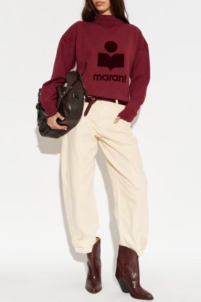 Isabel Marant Sweatshirt Moby, Womens, Burgundy