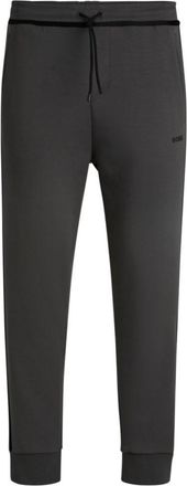 BOSS Tracksuit bottoms with tape and logo