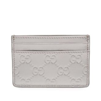 Gucci Pre-owned Gucci Patent Guccissima Card Holder Unisex ELBSQSGMAVXXTRE2