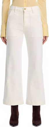 Ramy Brook Clifford Cropped Ankle Jeans In White
