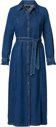 Mart Visser Troy Denim Jurk Medium Blauw Denim