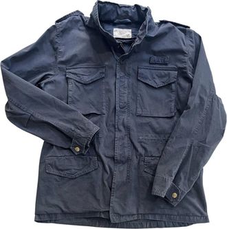 Bl'ker Field Jacket Ss 26 - Heren - Zomerjassen - Blauw - XL - Katoen - Jassen