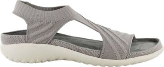 Naot Womens Kawhia Knit Sandals In Taupe