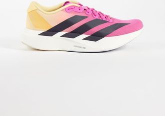 adidas adidas Running - Adizero Evo SL - Sneakers gialle e rosa sfumate-Arancione