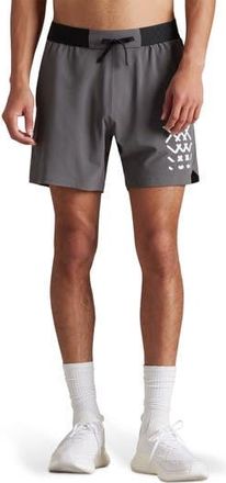 Rhone Base Training Shorts in Gravel at Nordstrom Rack, Size Xx-Large