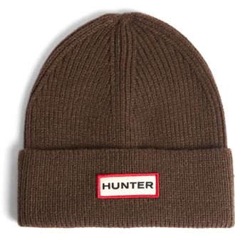 Hunter Jura Boxset Unisex Volwassenen Chocolade Muts & Sjaal Set - &Eacute;&eacute;n maat