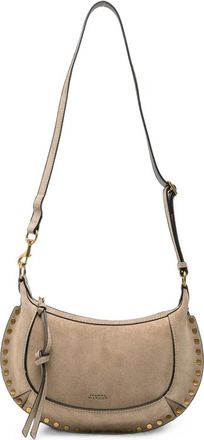 Isabel Marant Oskan Moon Stud-embellished Shoulder Bag