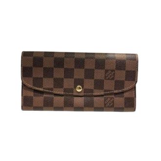 Louis Vuitton Pre-owned Wallets, unisex, Brown, Size: ONE SIZE Pre-owned Long wallet (bi-fold)