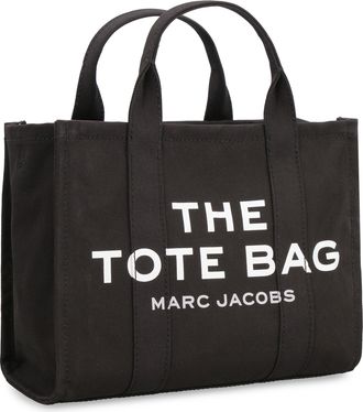 Marc Jacobs Womens Tote Bag Black Canvas Cotton