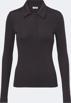 A Gold E Amos jersey polo shirt