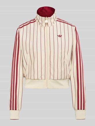 adidas Originals Regular Fit Sweatjacke mit Wendeoption und Logo-Stitchings in Offwhite, Gr&ouml;&szlig;e XS