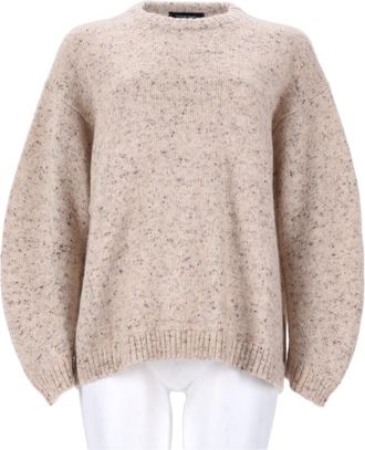 Fabiana Filippi Loose-Fitting Knit Sweater With Lurex Detailing
