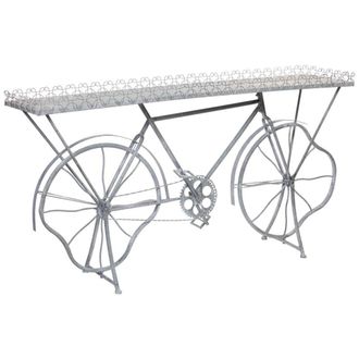 Wanderlust Deco Recibidor bicicleta de metal 177.17x41.28x92.71h cm