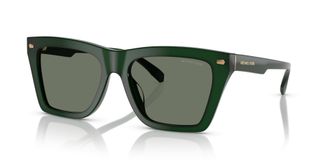 Michael Kors Pebble Beach Green Square Mens Sunglasses MK2225U 40083H 56