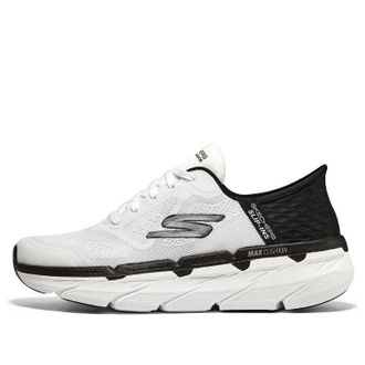 Skechers Max Cushioning Premier Slip-Ins White Black 220313-WBK