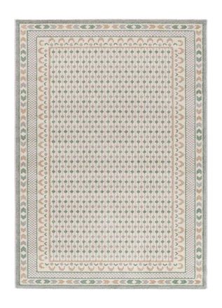 Atticgo Alfombra &eacute;tnica verde/beige 160x230 cm