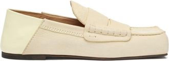 Jacquemus Carré loafers - men - Calf Leather/CALFSKIN/Calf Leather - 41 - Yellow