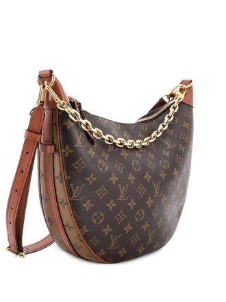 Louis Vuitton Loop Reverse Monogram Canvas hobo bag - Brown
