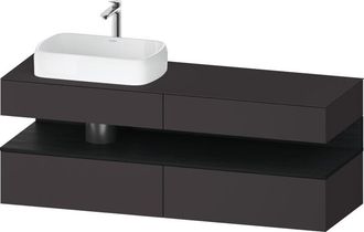 Duravit Qatego Consola Mueble Bajo Lavabo, 2 Extensiones, 2 - Duravit