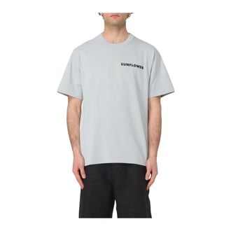 Sunflower T-Shirts, male, Gray, M, Short Sleeve Crew Neck Tee