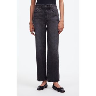 Madewell The Perfect Wide Leg Crop Jeans in Robles Wash at Nordstrom Rack, Size 25