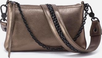 Hobo Womens Darcy Crossbody Bag In Pewter